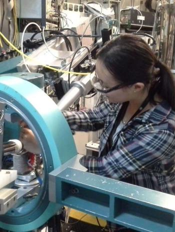 Annabelle Working at Argonne National Laboratory