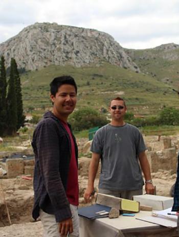 Corinto excavation