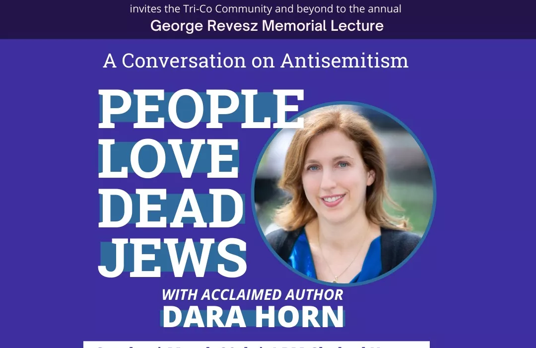 A Conversation on Antisemitism event with Dara Horn