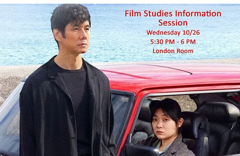 Film Studies Info Session poster