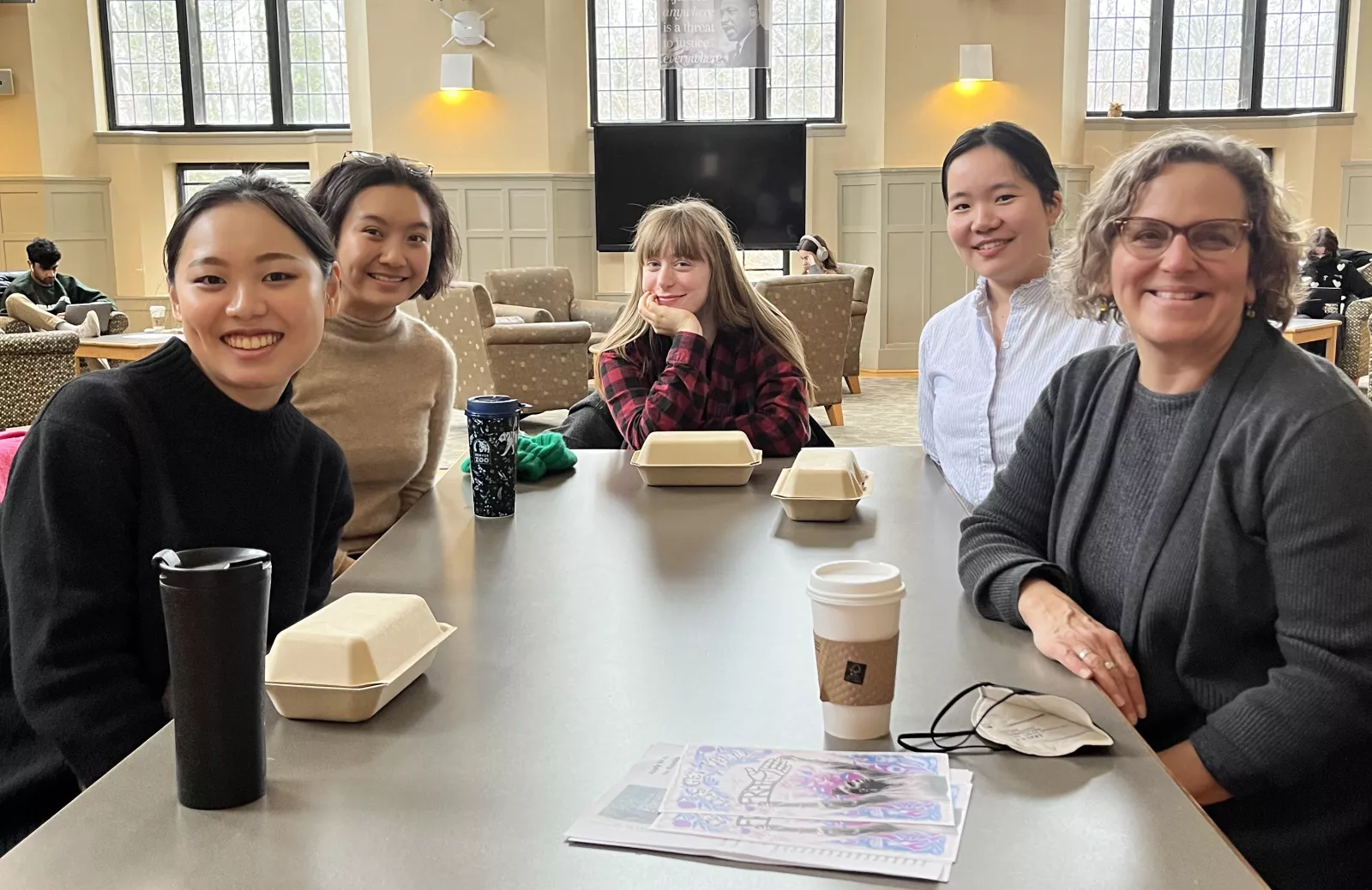 Global Bryn Mawr Office Meets Exchange Students March 2023