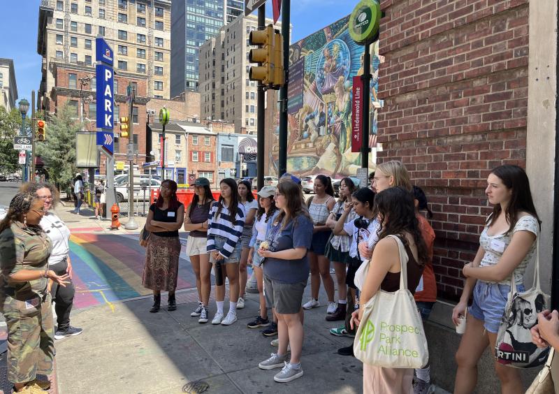 Tri-Co Philly Fall 2023 Orientation: 1838 Collective Tour