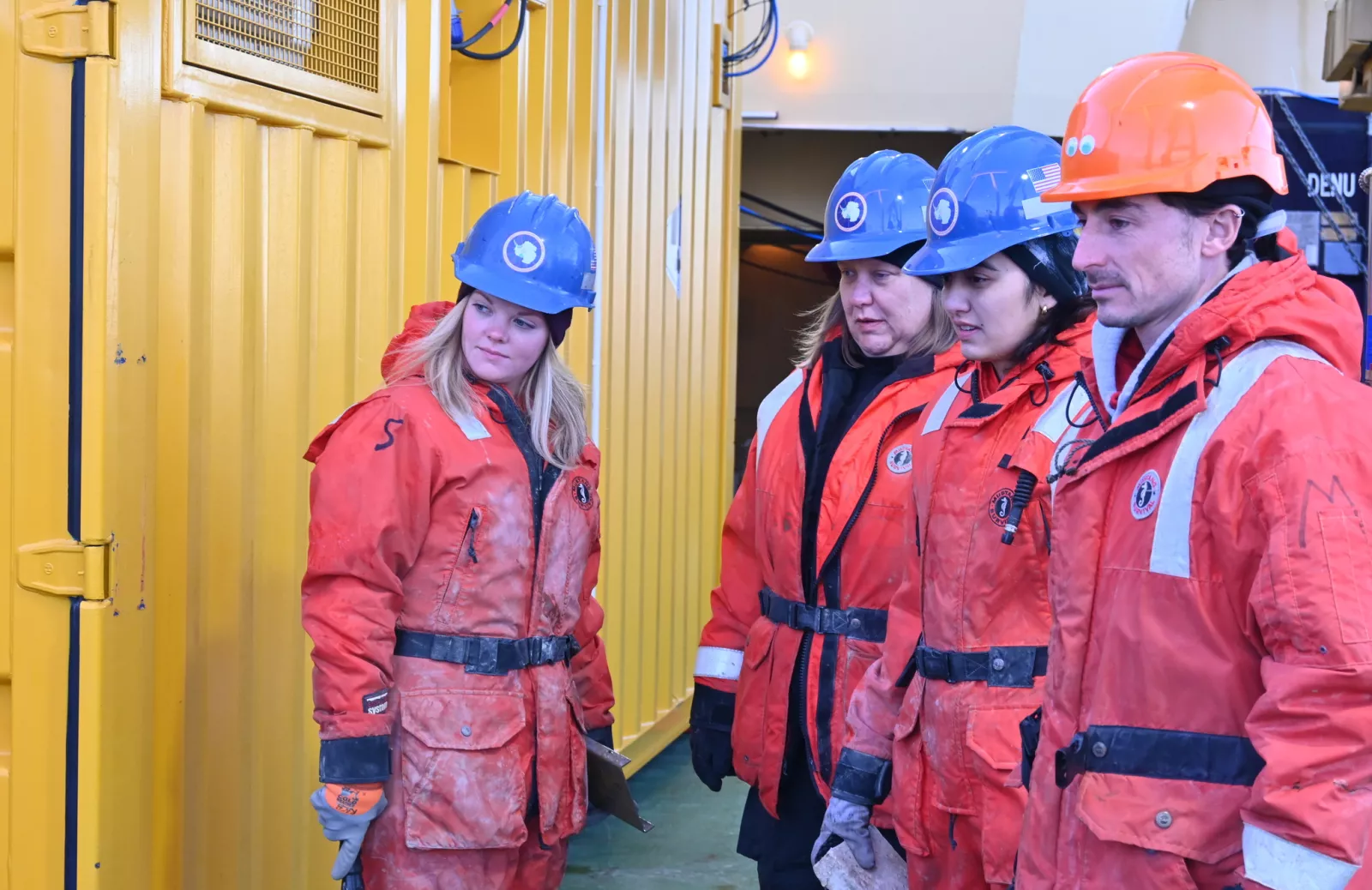 Rachel, Julie and other researchers.
