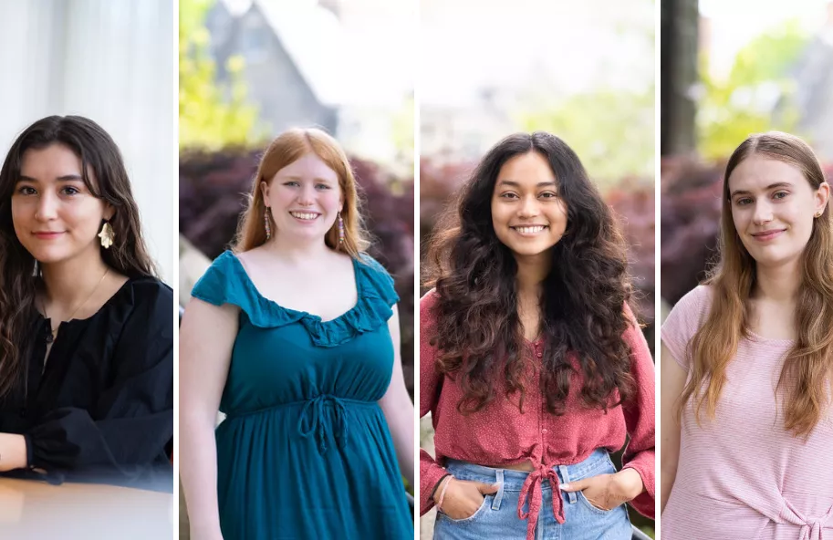 Four Fulbright recipients