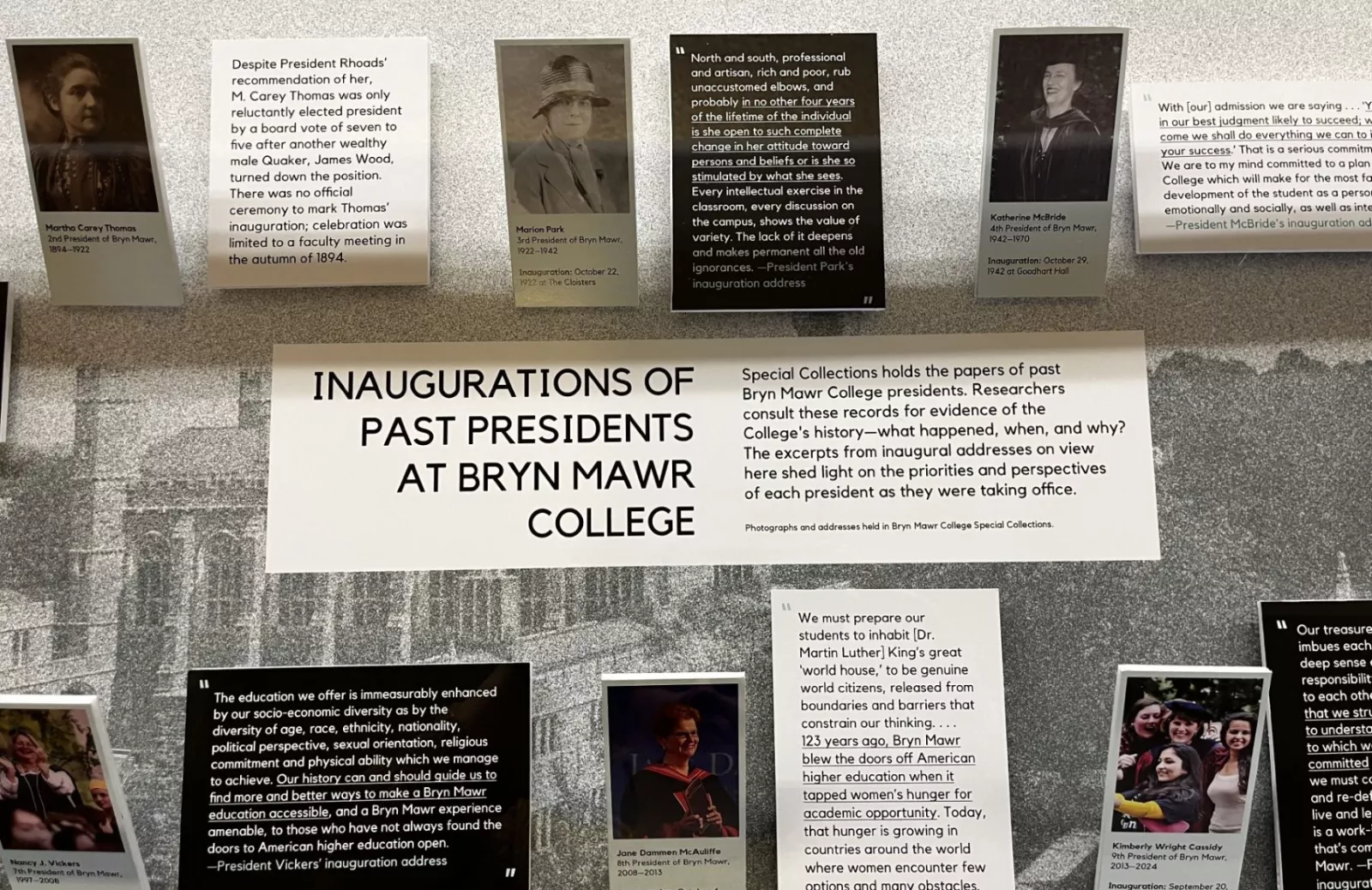 Special collections past