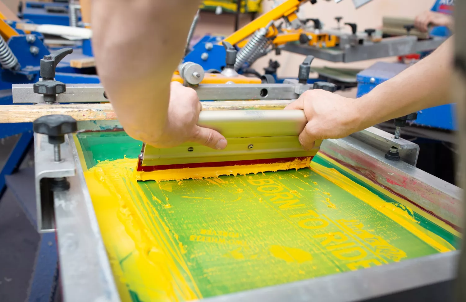 Screenprinting Stock