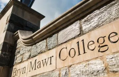 Bryn Mawr College Sign