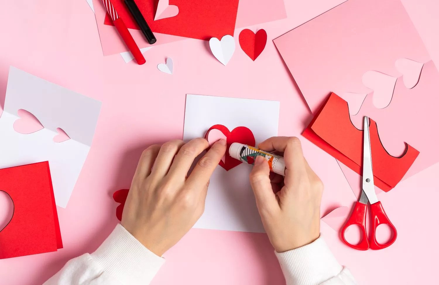 V day card stock