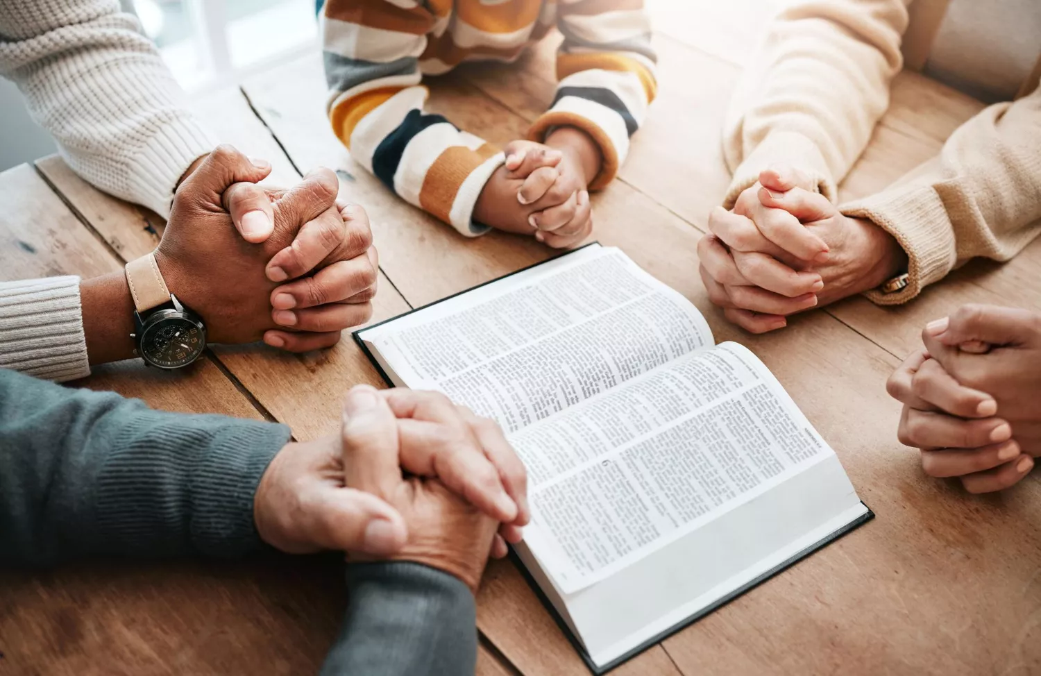Bible Study stock