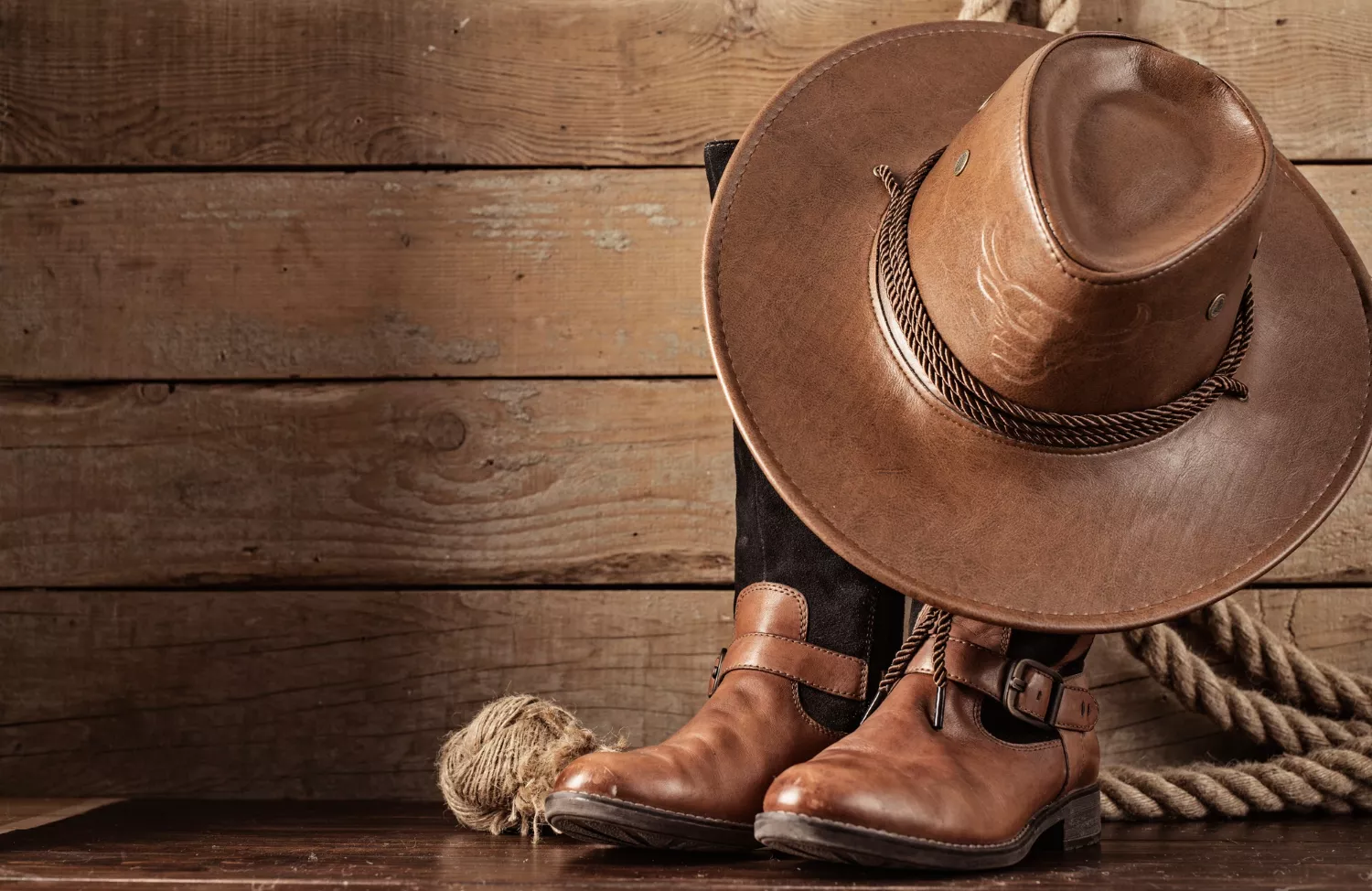 Country boots stock