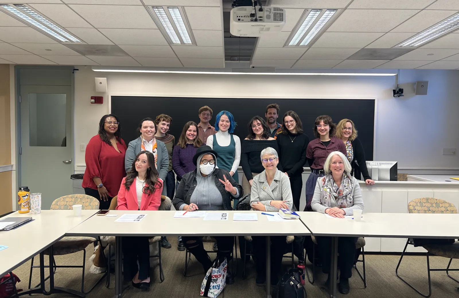 Grant writing alumnae/i panel with student participants
