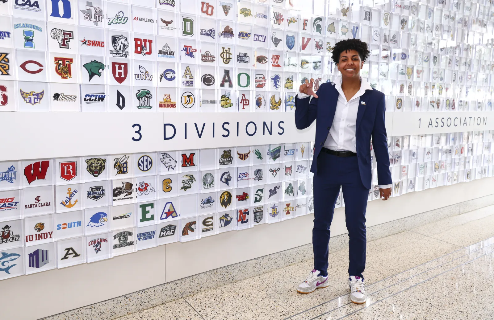 Jessica Smith at the NCAA Convention