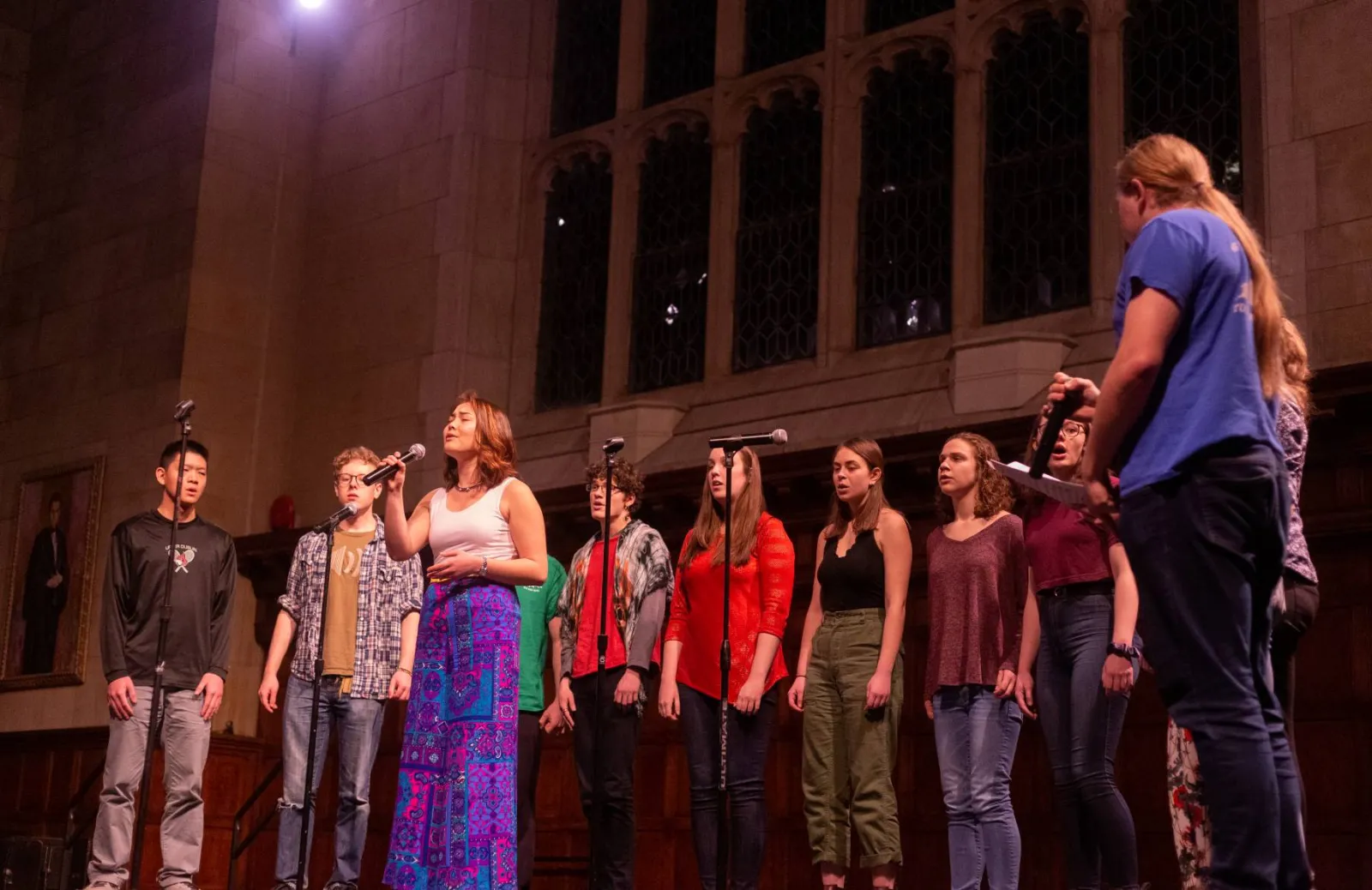 Group singing 