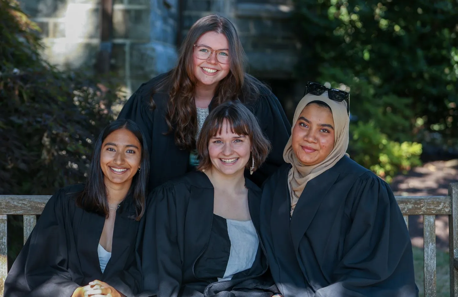 Students at convocation