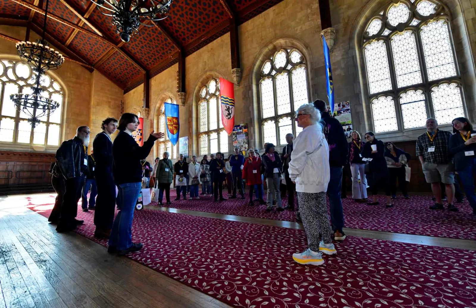 Group in Great Hall