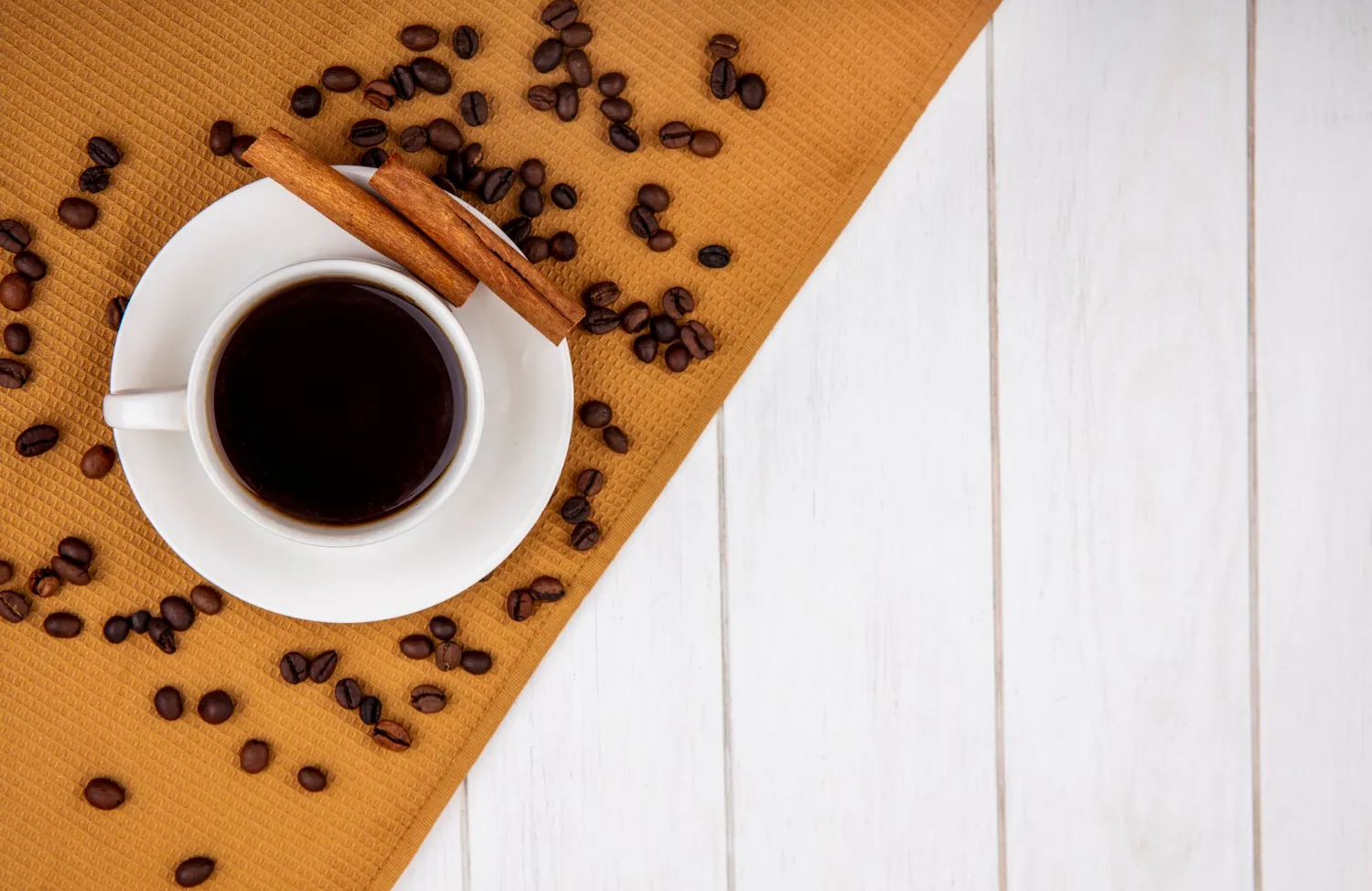 Coffee with cinnamon