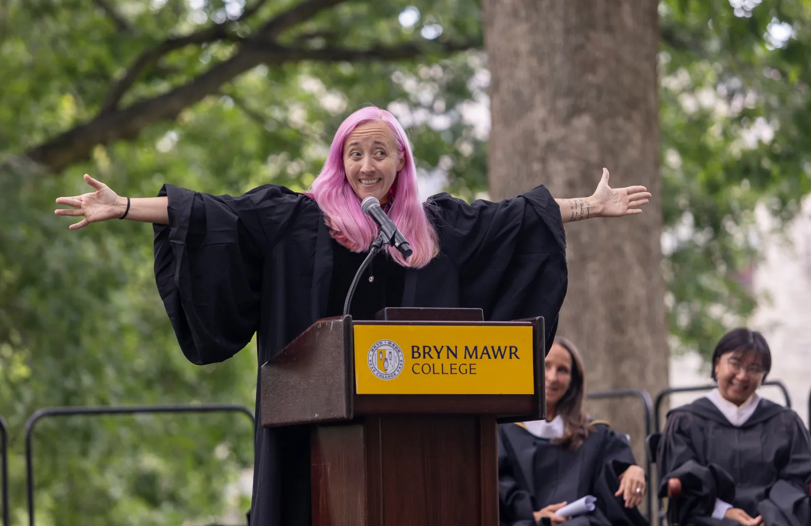 Selby Hearth at convocation