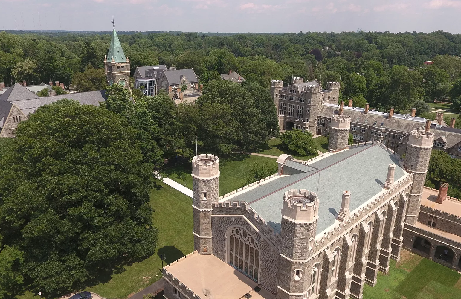 campus buildings