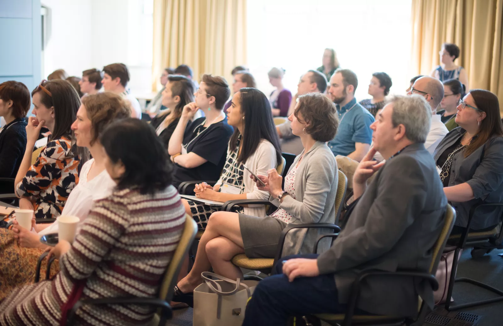 audience at a conference