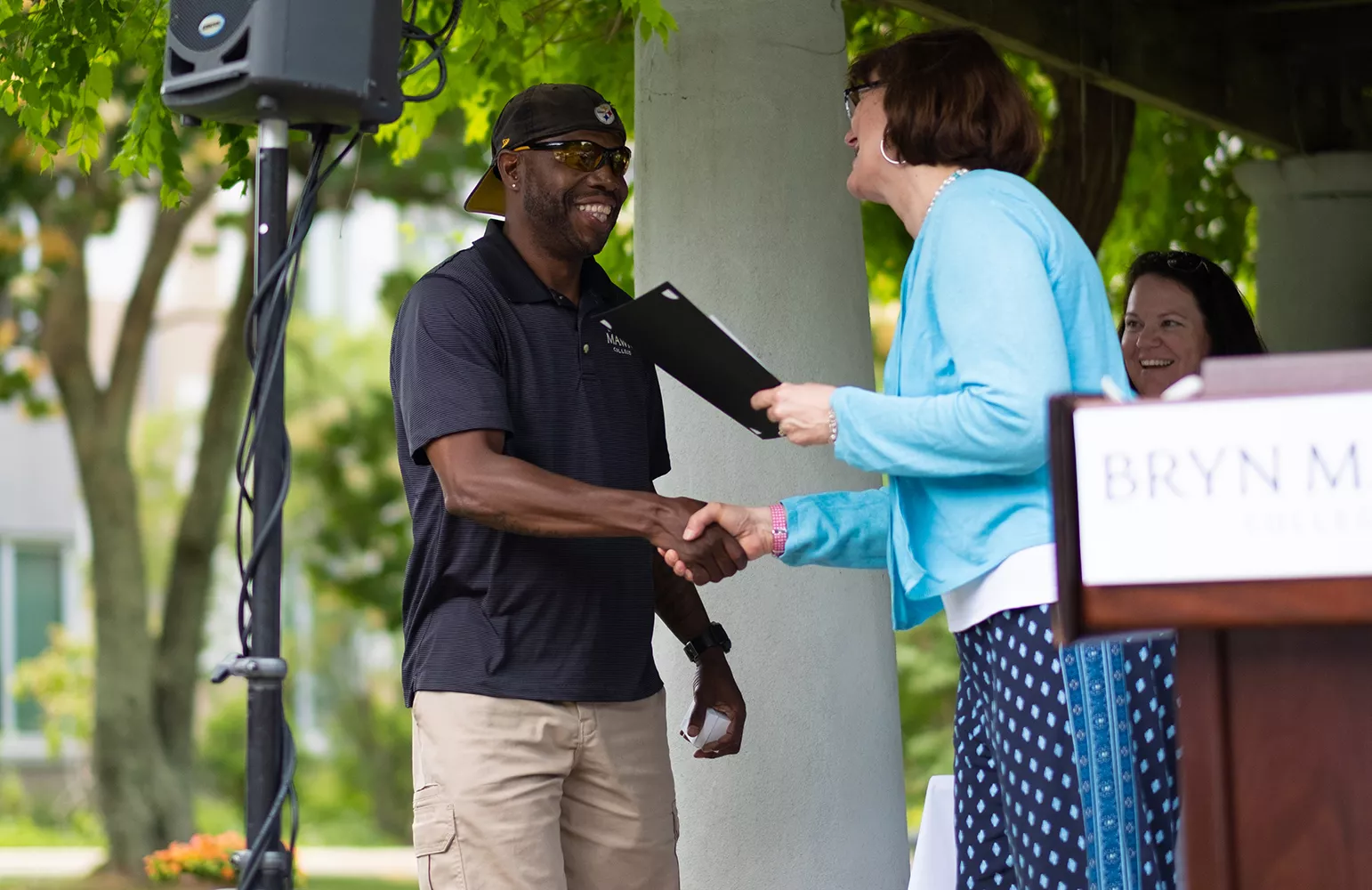 Gary Stroman receives the McPherson Award