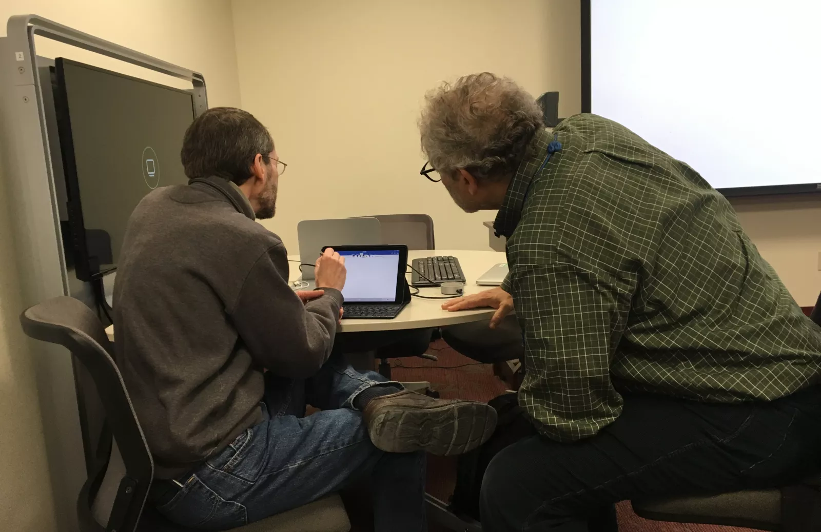 workshop for "writing on screen"