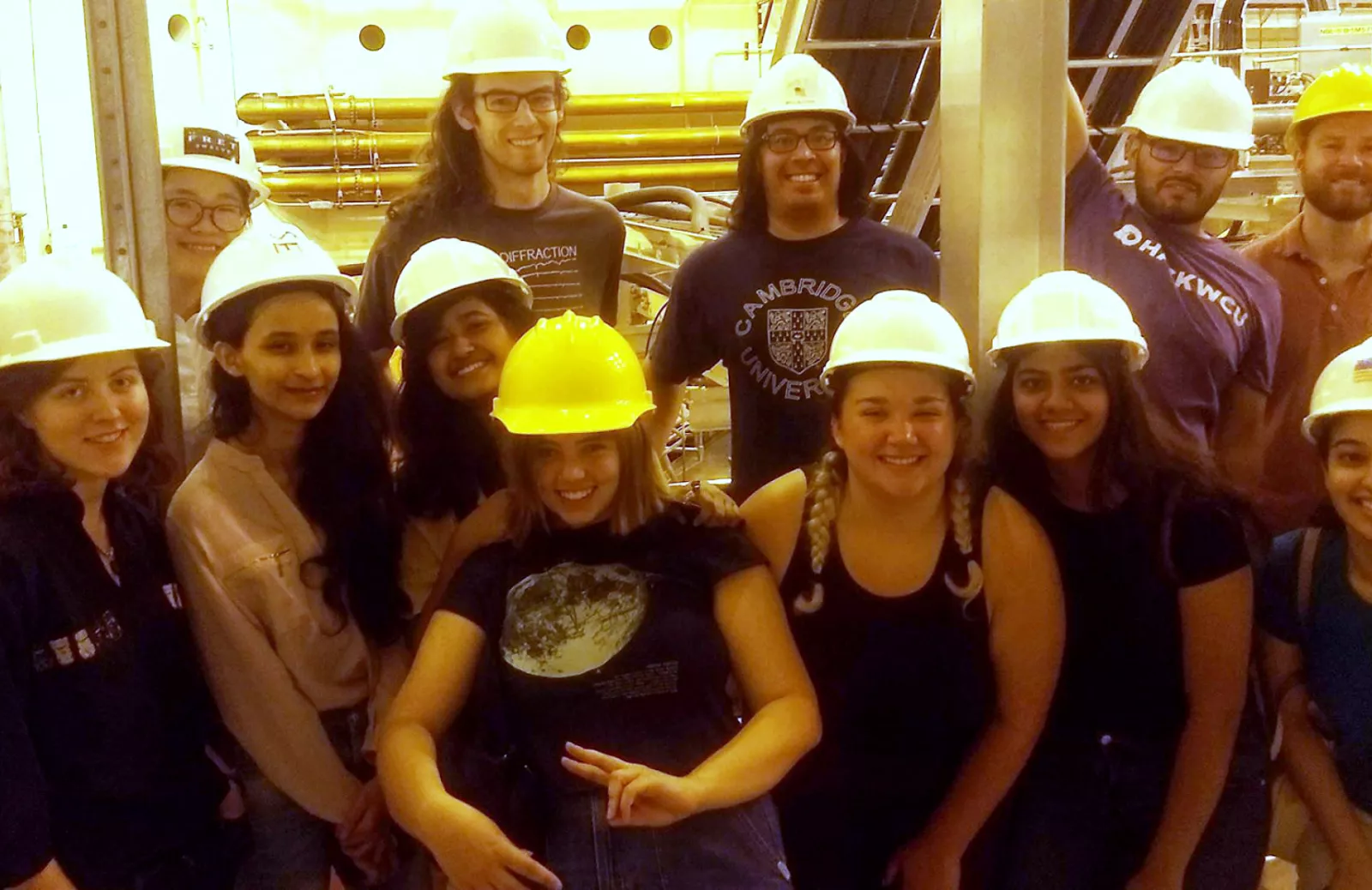 Students at Princeton Lab