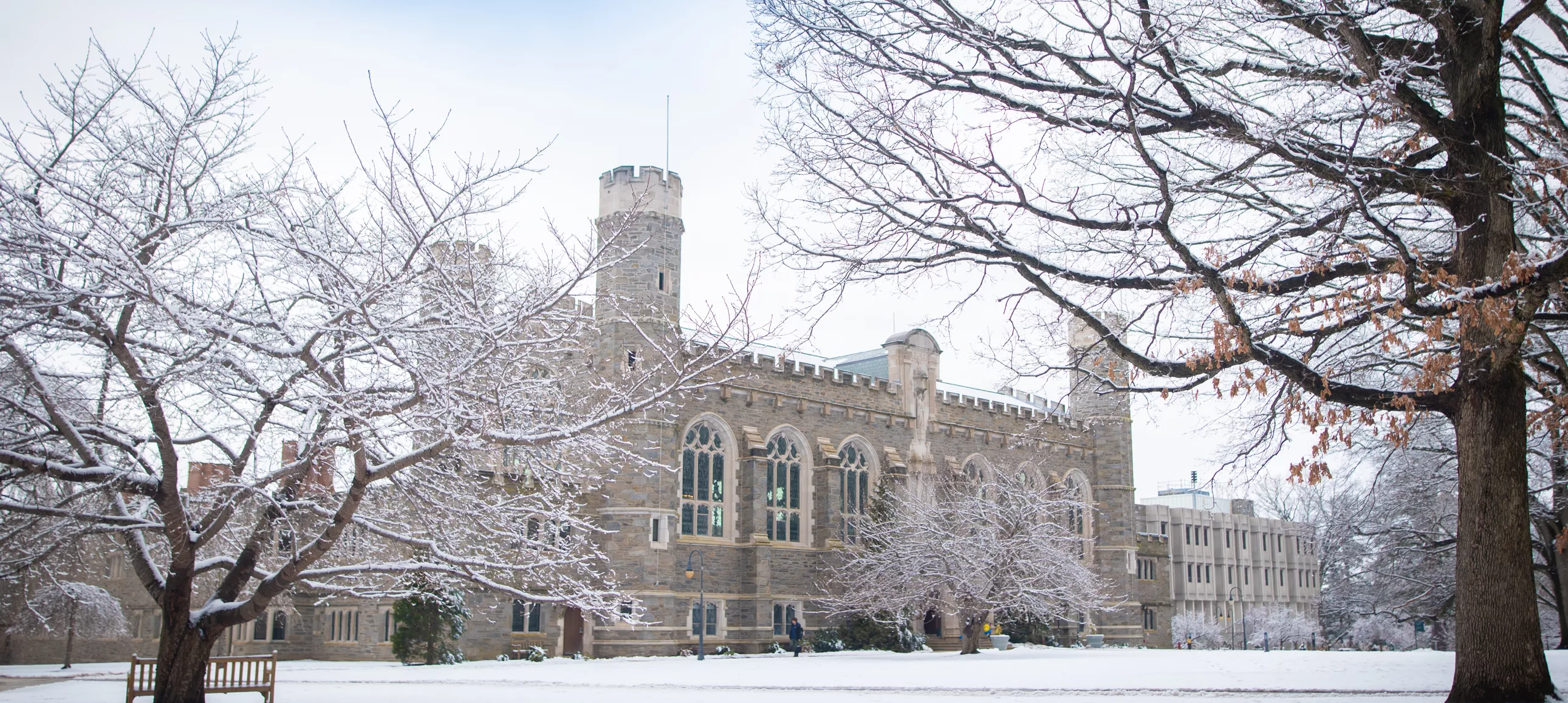Old Library on a snow day