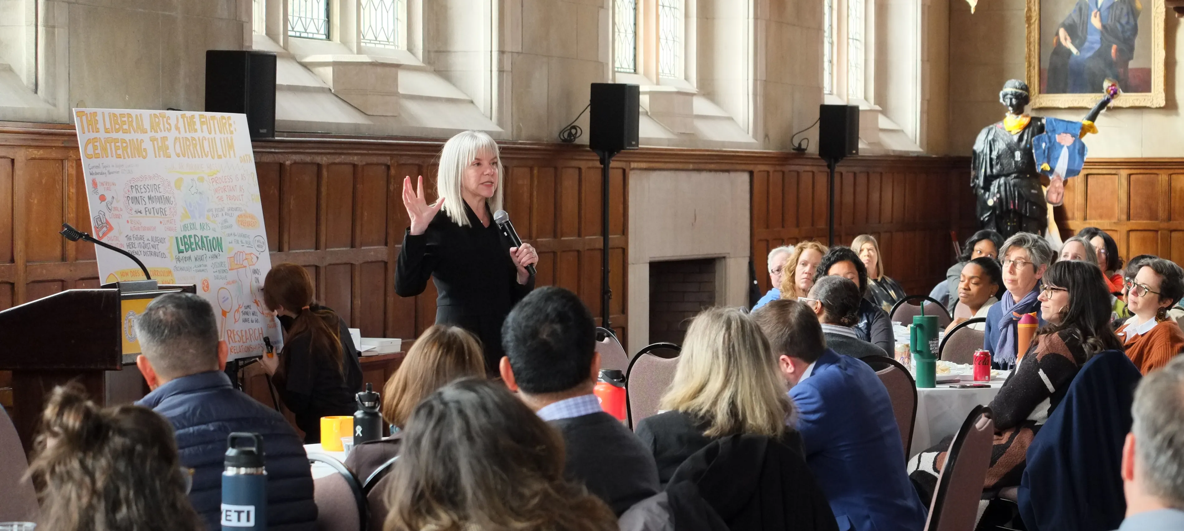 Marjorie Hass at Topics in Higher Education