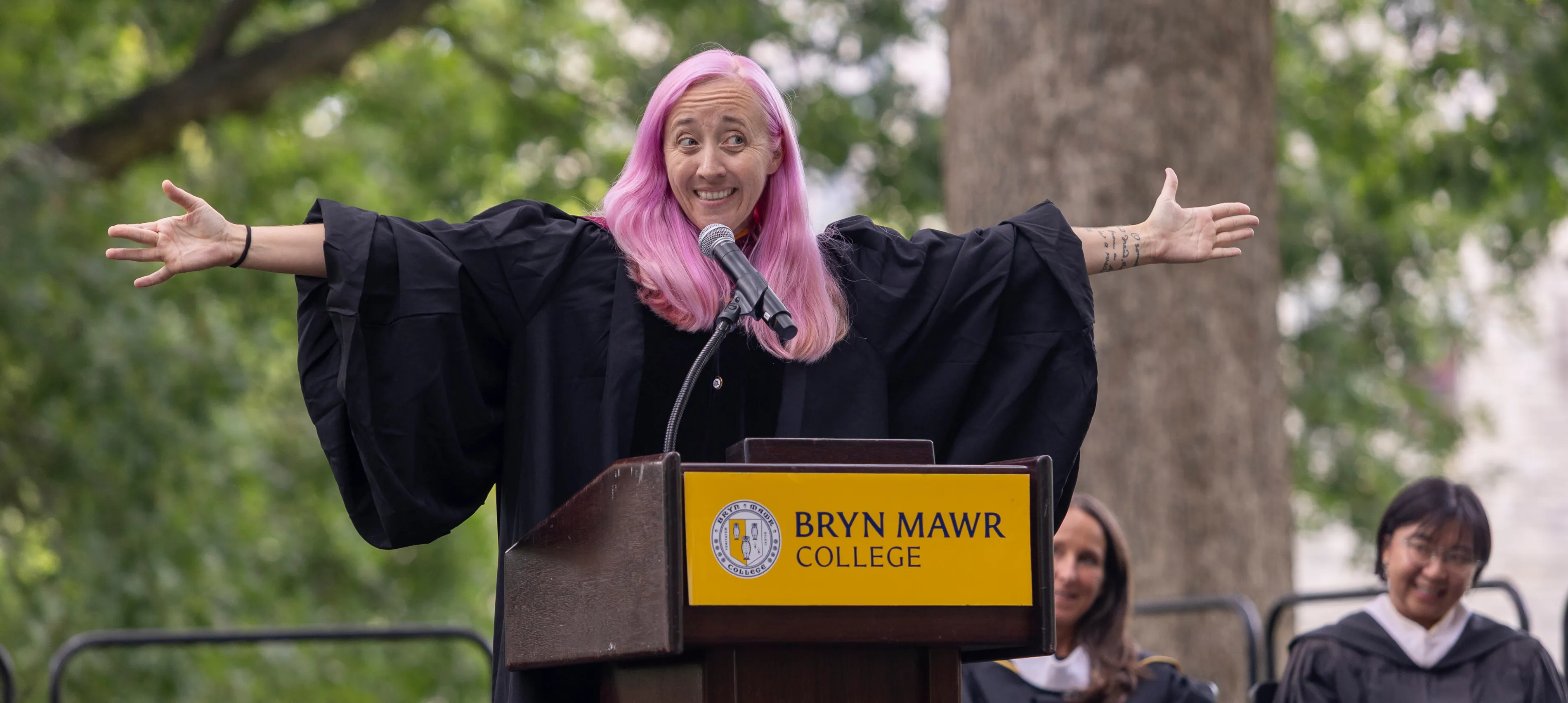 Selby Hearth at convocation