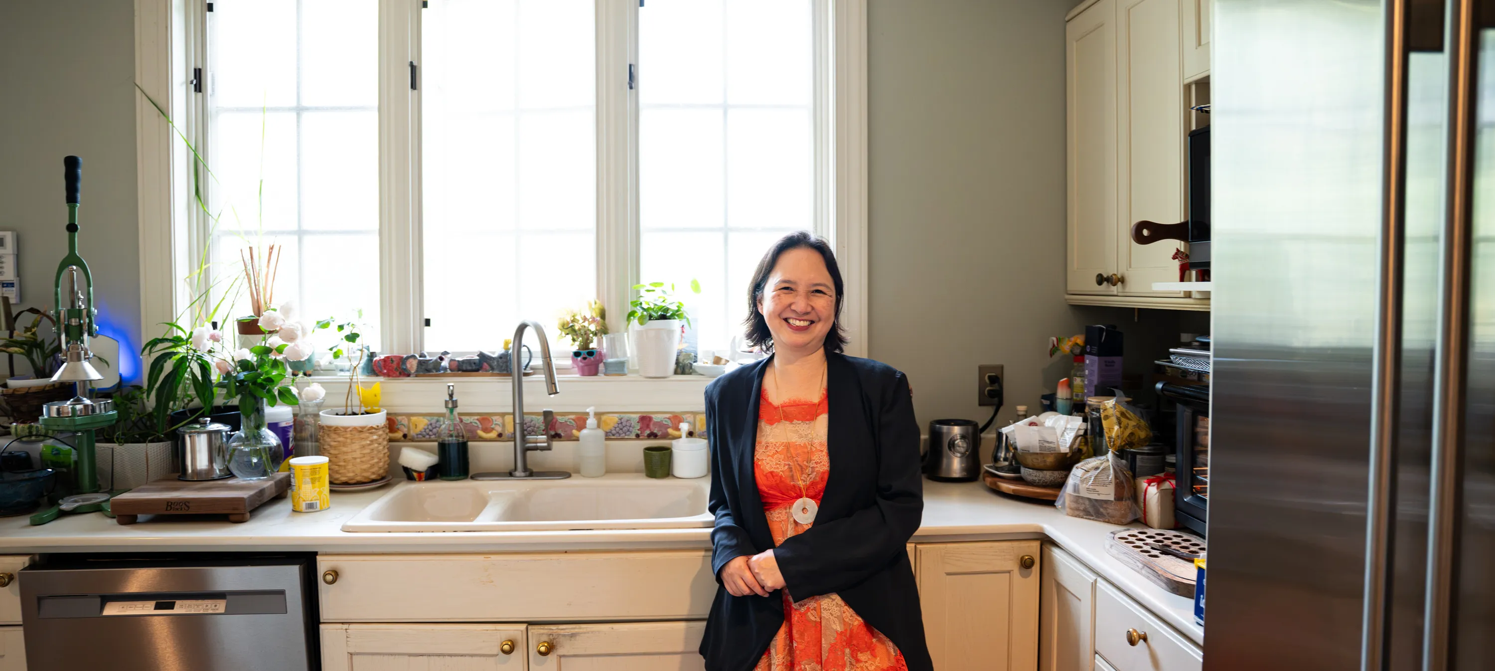 Shiamin Kwa Kin her kitchen