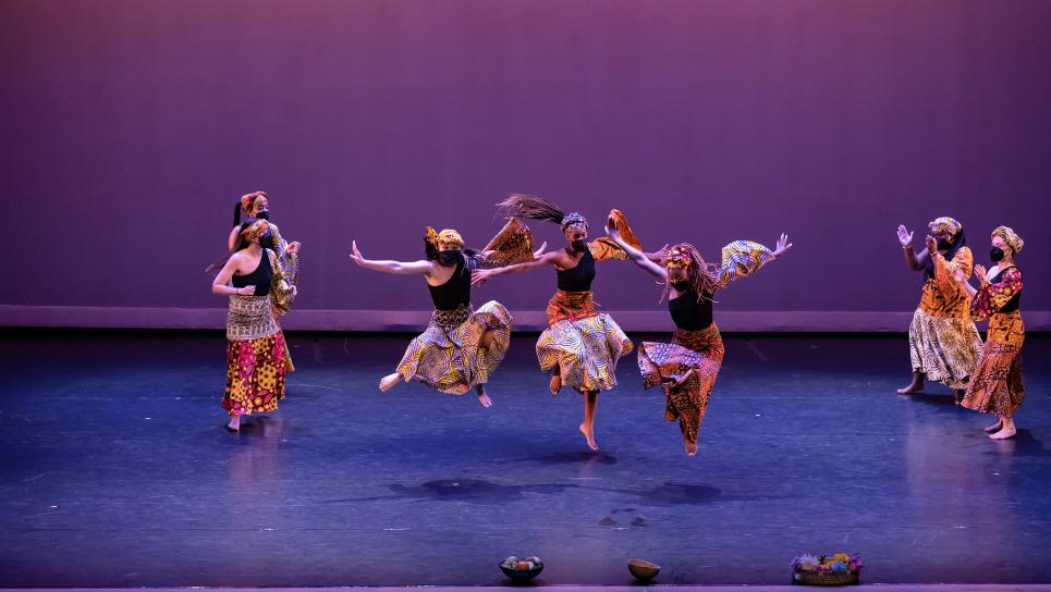 Image of dancers on stage