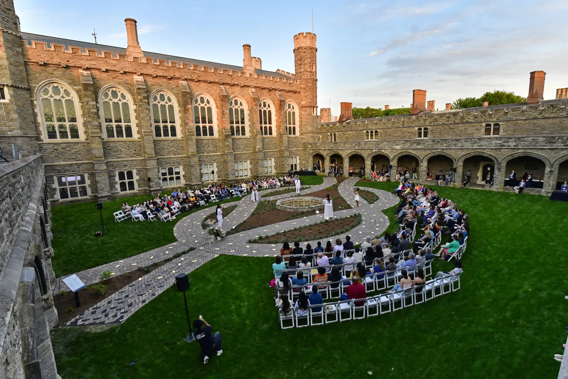 "Don't Forget to Remember (Me)" unveiling in the Cloisters on April 24, 2025.