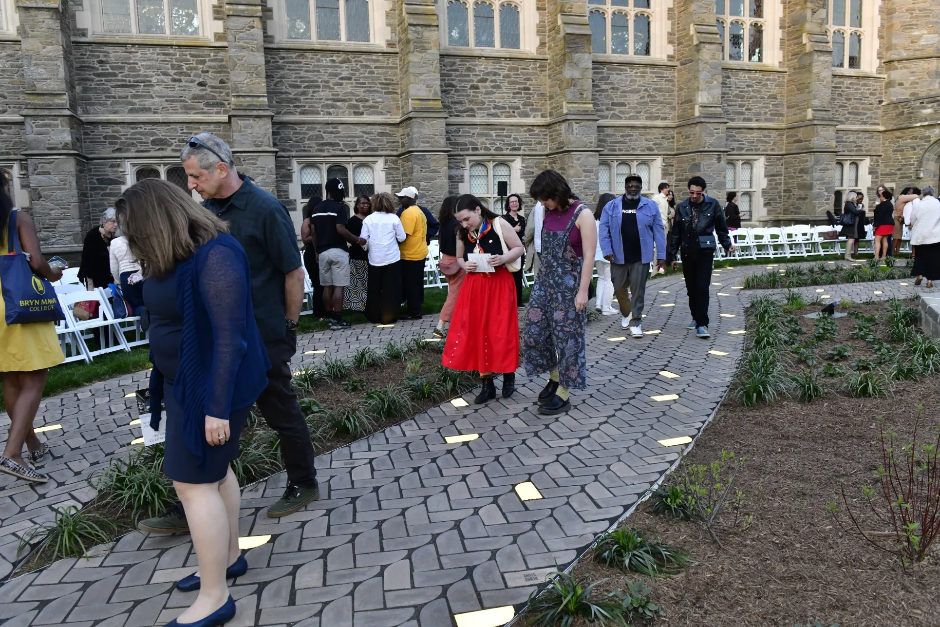 "Don't Forget to Remember (Me)" unveiling in the Cloisters on April 24, 2025.