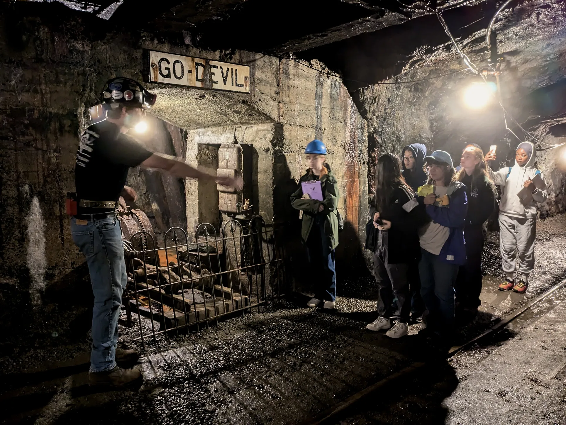 STEMLA 2024 Cohort in the Mines