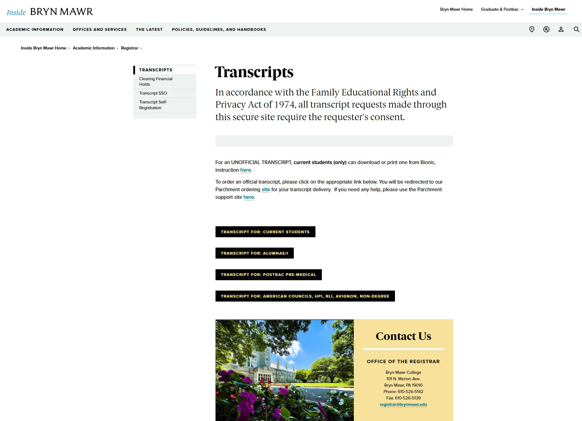Before - Transcripts