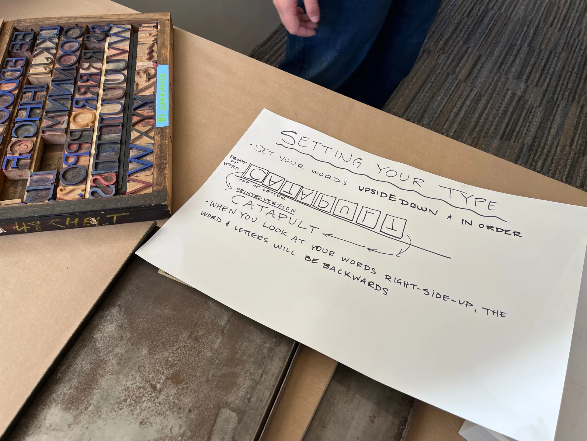 Instructions for printing workshop