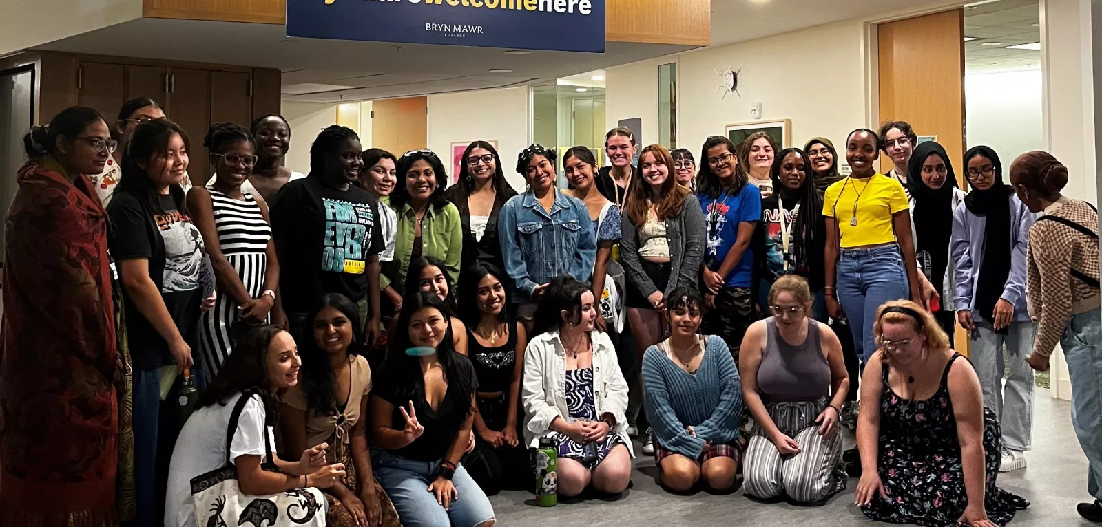 Group photo of students who attended one of our Breaking Barriers events