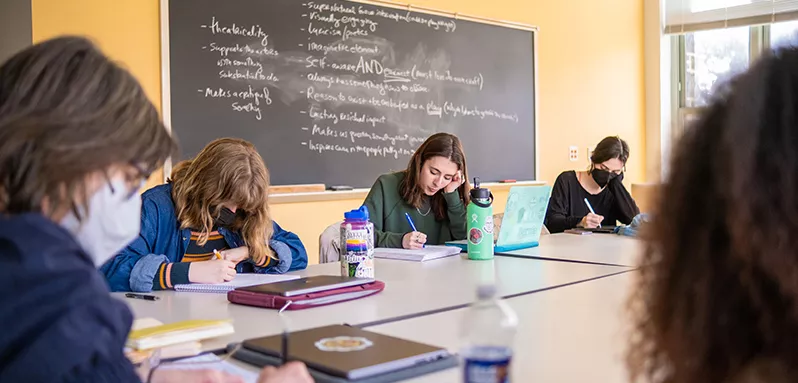 Photo of playwriting class