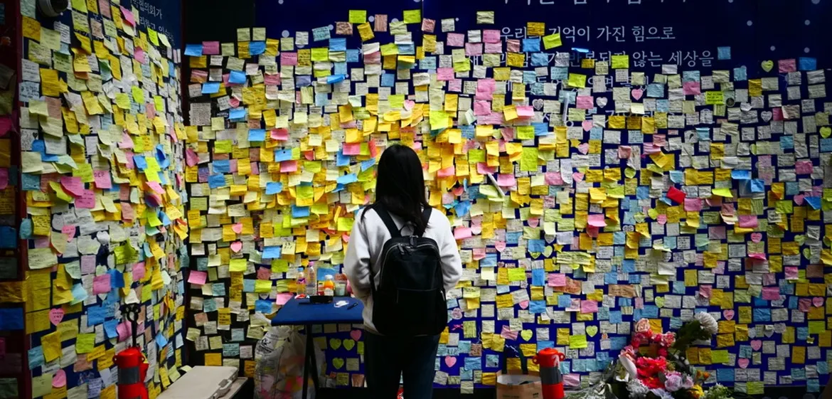 Flexner - Itaewon Disaster Memorial Wall by Mindy Fullilove