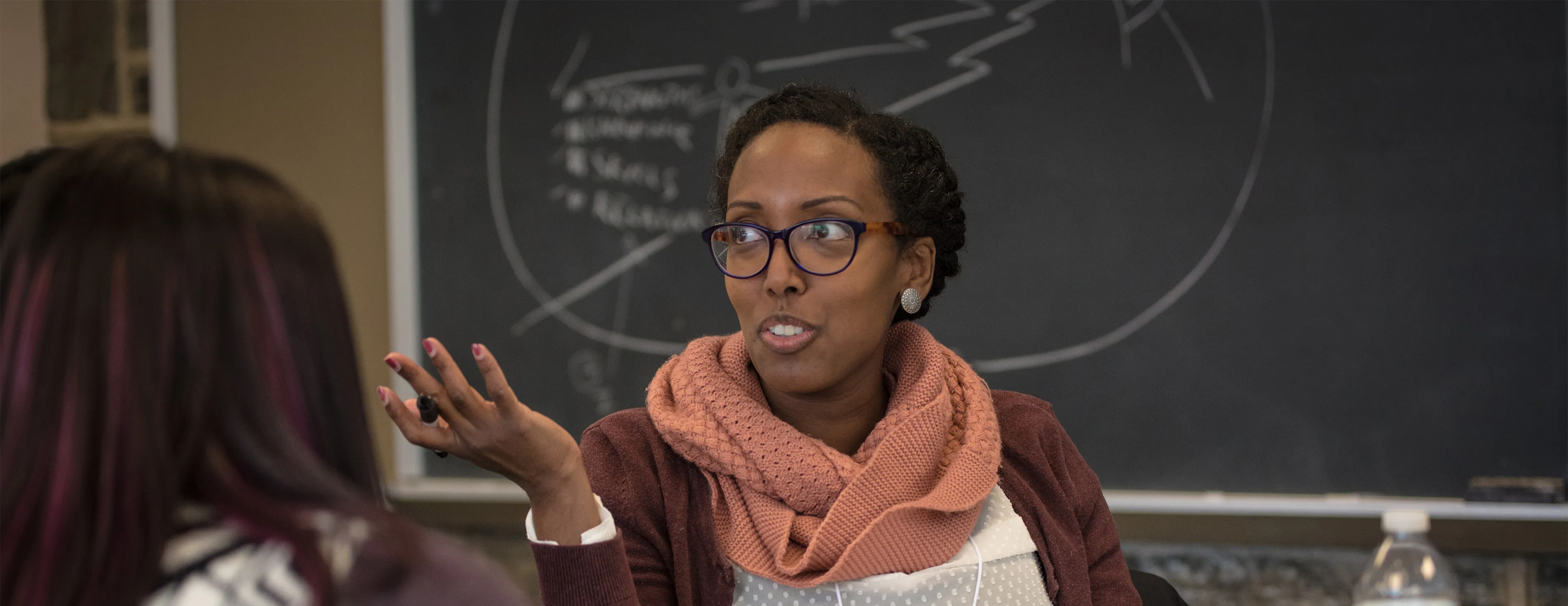 Students earning MSW degree in social work