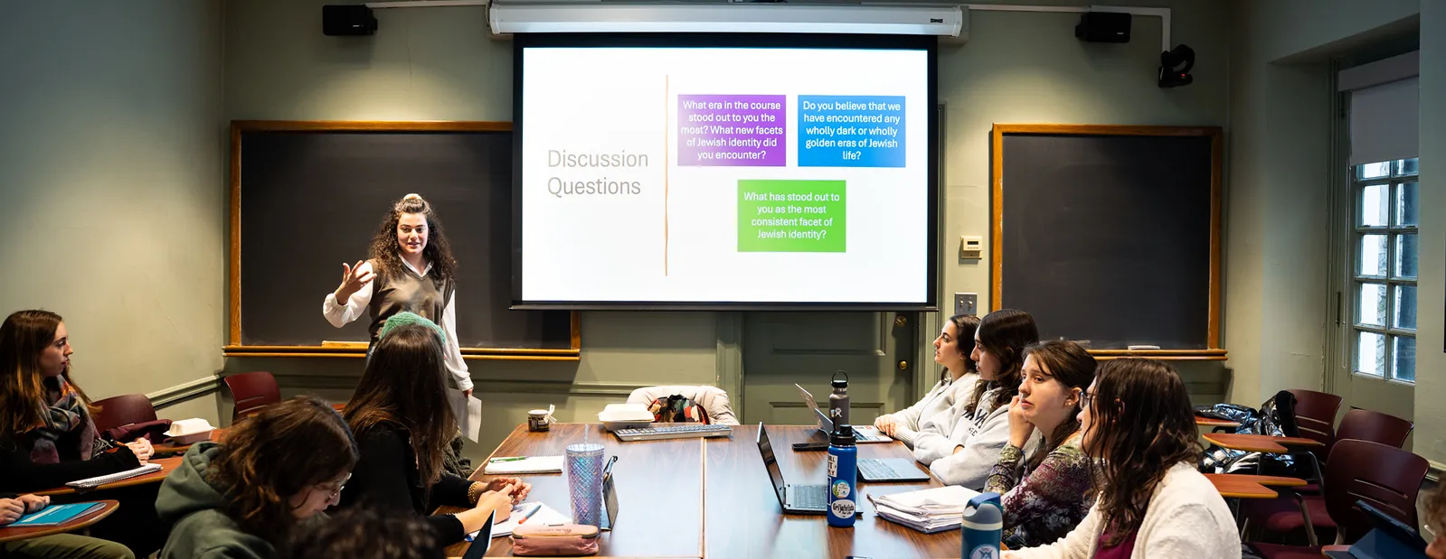 students in a classroom