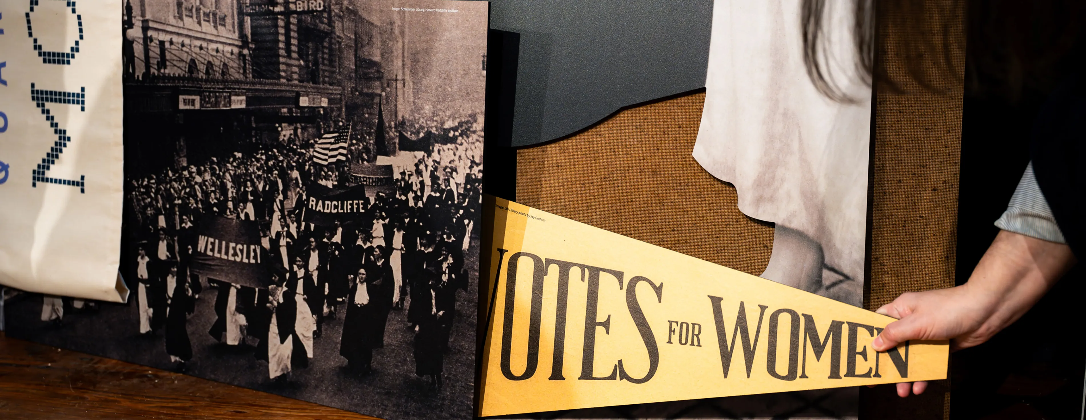 Bryn Mawr College political science historical suffrage artifacts 