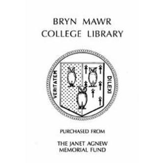 Agnew Memorial Library Fund bookplate