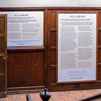 Old Library Displays