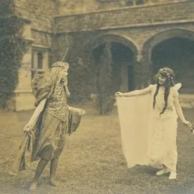 Students dressed up in costume