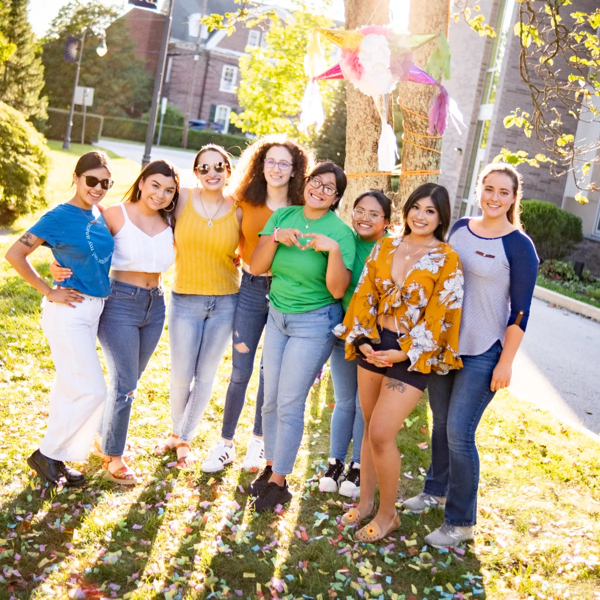 The Impact Center for Community, Equity, and Understanding ​implements programs and activities ​that address issues of diversity, power, and privilege​ with a goal of improving the campus climate ​and enhancing community life at Bryn Mawr College. This is done with a lens that advances ​anti-racism, wellness, welcome, and belonging ​for all students, especially those who know ​the experience of marginalization first-hand.​