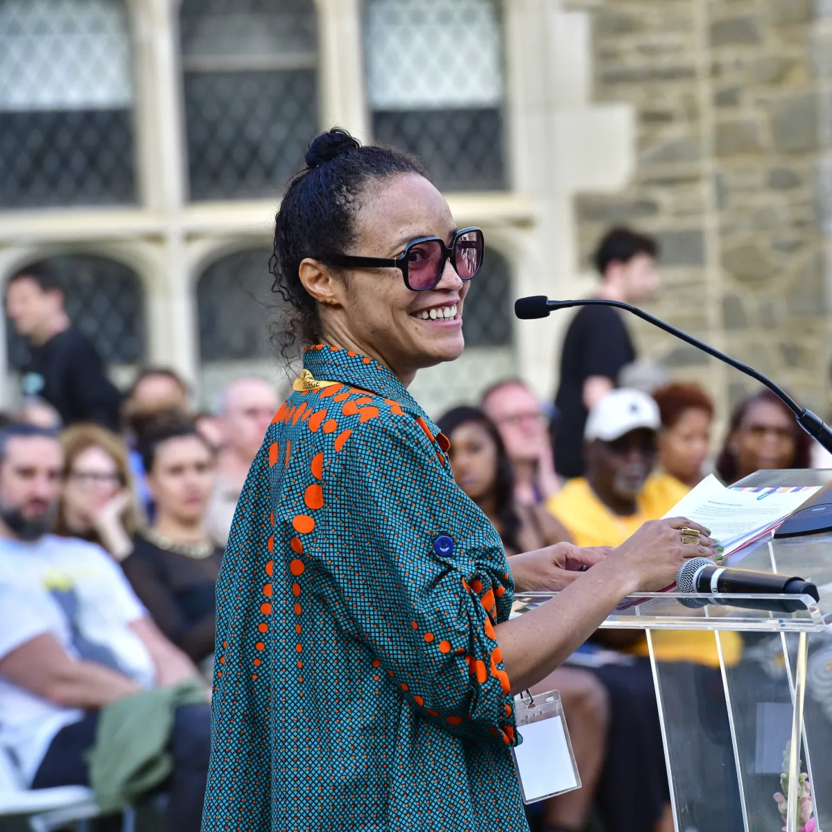 Monique Scott at Arch Project Unveiling