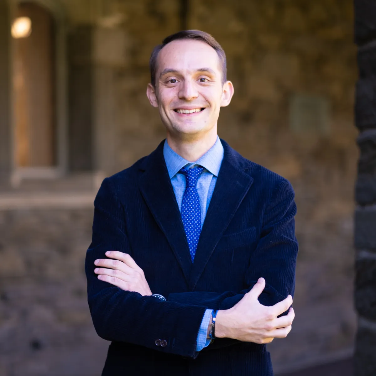 Italian Studies professor Luca Zipoli