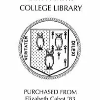 Elizabeth Cabot Fund for Islamic Art bookplate