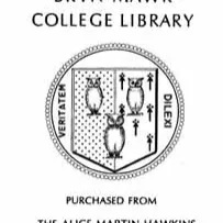 Alice Martin Hawkins Fund bookplate